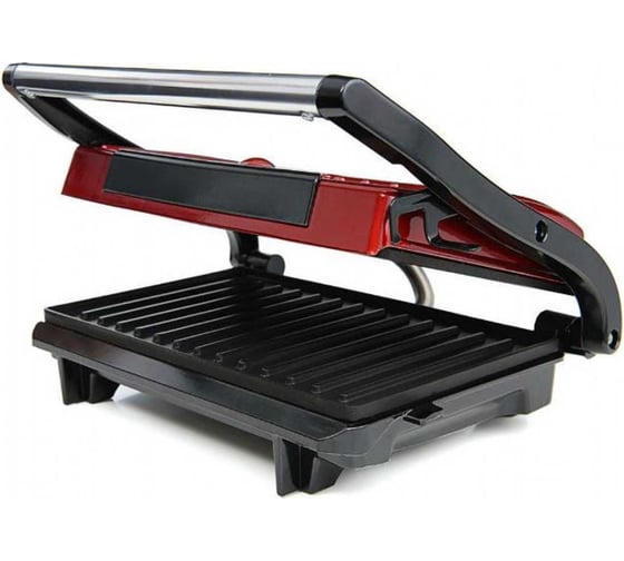 Бутербродница KITFORT Panini Maker КТ-1609, Красный детальное изображение - 3
