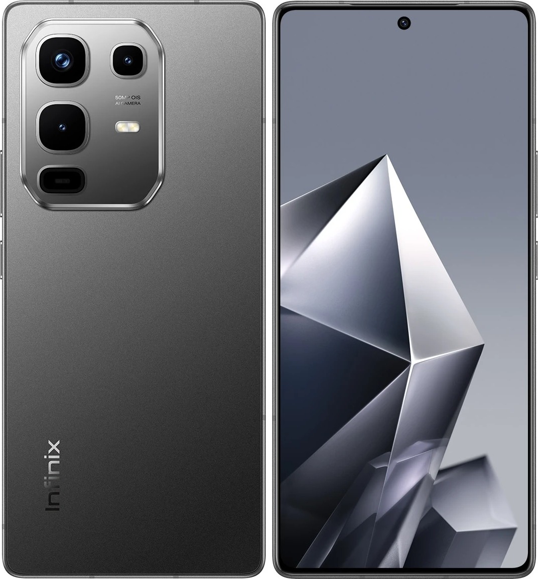 Смартфон Infinix Note 50 8/256 Гб, Серый, Dual nano-SIM детальное изображение - 2