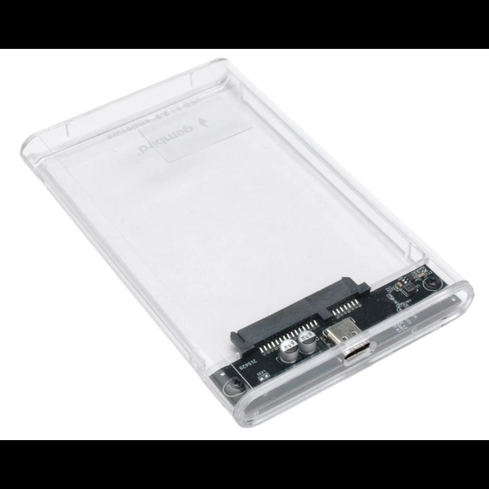 Внешний корпус для HDD Gembird EE2-U3S-7, Прозрачный №1