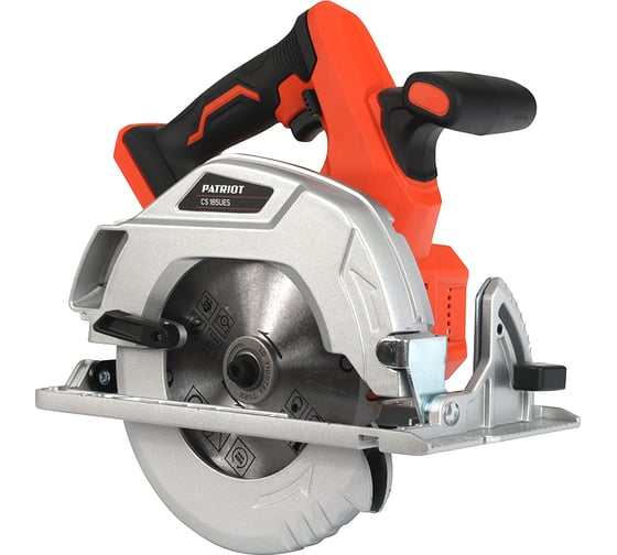 Аккумуляторная циркулярная пила PATRIOT CS 185UES 110303185, 185 мм, 5100 об/мин детальное изображение - 1