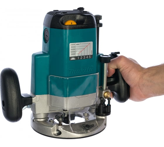 Фрезер Makita 3612 C, 1850 Вт, Зеленый детальное изображение - 5