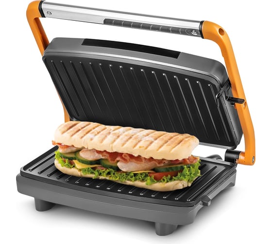 Бутербродница KITFORT КТ-3625, Серебряный детальное изображение - 1