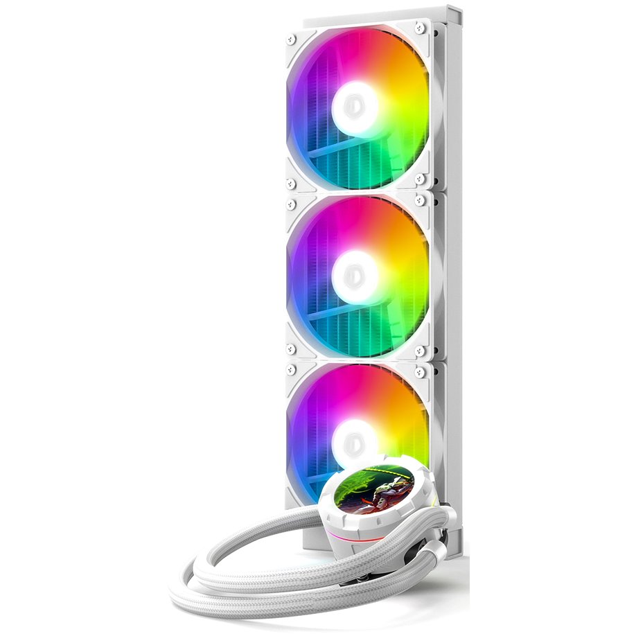 Система жидкостного охлаждения ID-COOLING SL360 XE, Белый детальное изображение - 1