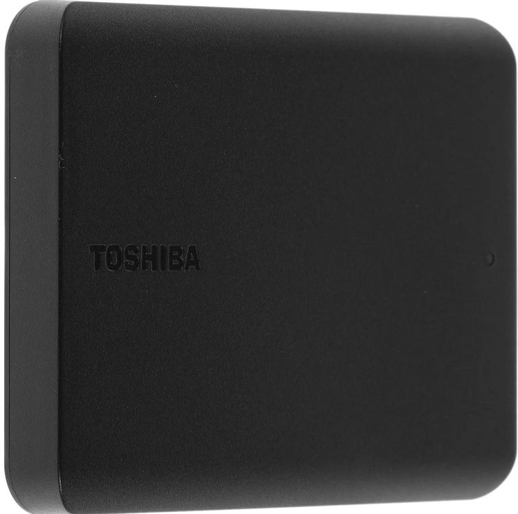 Внешний HDD диск Toshiba Canvio Basics (HDTB510EK3AA), 5400 об/мин, 1 ТБ детальное изображение - 3