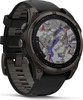 Смарт-часы Garmin Fenix 8 Solar Sapphire DLC, 47 мм, титановый угольно-серый с черным ремешком вариант - 7