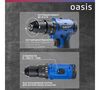 Аккумуляторная дрель-шуруповерт OASIS ASU-12V Pro, 12 В, 40 Нм, 2 А·ч  вариант - 4