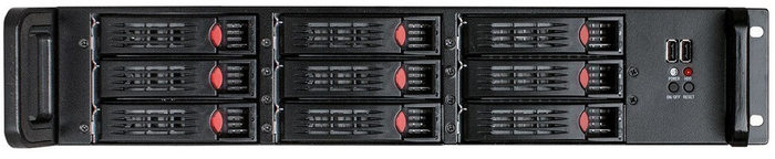 Серверный корпус ExeGate Pro 2U650-HS09/2U-600ADS, 600 Вт, Черный №2