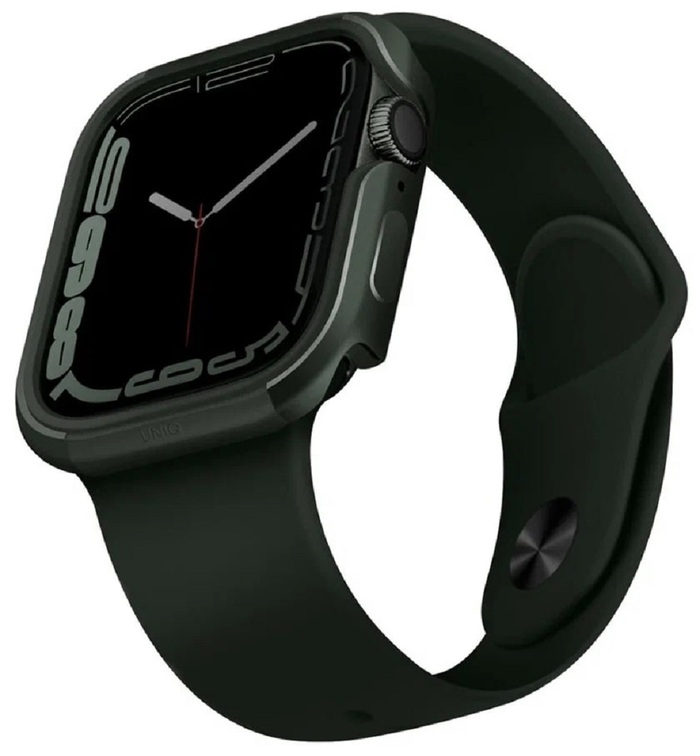 Чехол Uniq Valencia aluminium для Apple Watch 45/44 мм, Green (45MM-VALGRN) №2