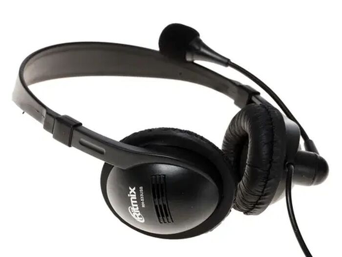 Проводные наушники Ritmix RH-533 USB, Черный №4
