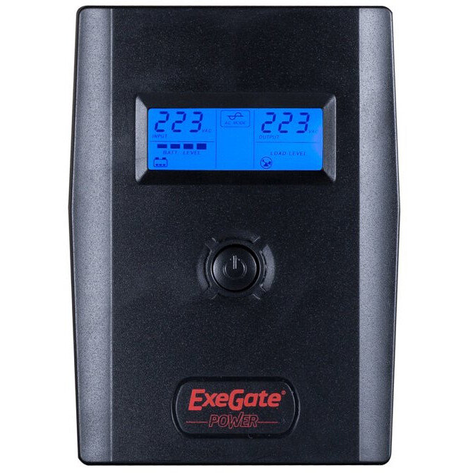 ИБП ExeGate Power Smart ULB-650.LCD.AVR.4C13 детальное изображение - 1