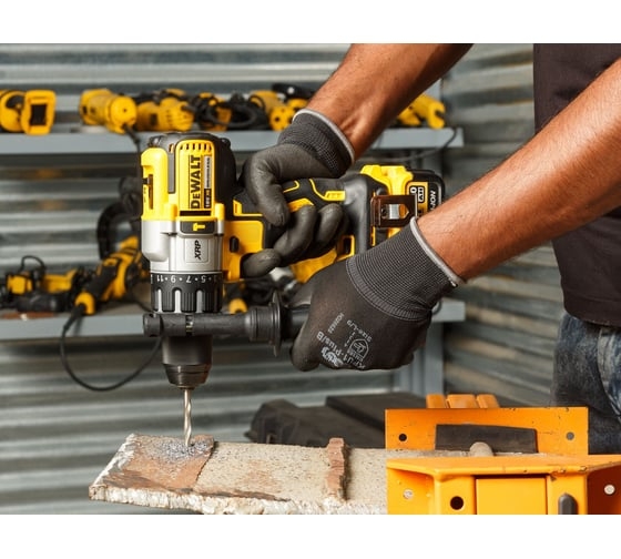 Аккумуляторная ударная дрель-шуруповерт DeWALT DCD996X1-QW, 18 В, 95 Нм, 9 А·ч детальное изображение - 9