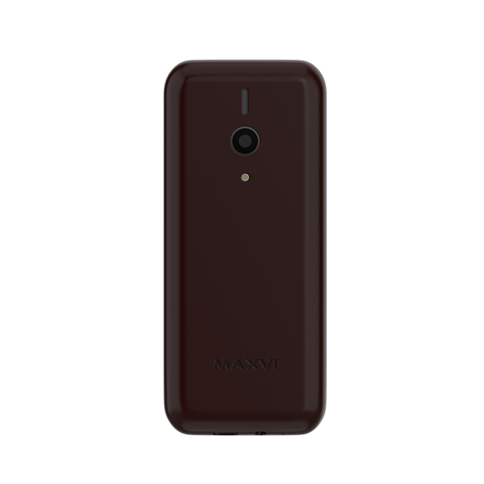 Мобильный телефон MAXVI C27, 32 Мб, Коричневый, Dual micro-SIM детальное изображение - 5