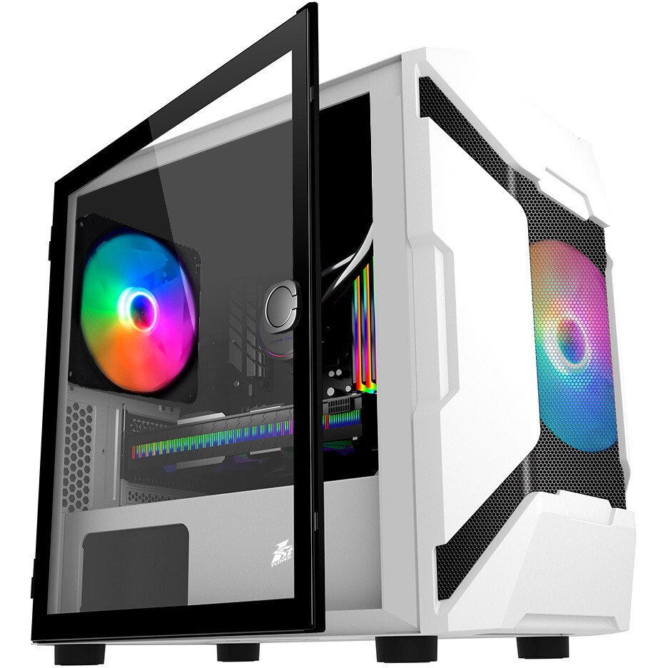 Корпус 1STPLAYER DK D3-A, Белый детальное изображение - 4