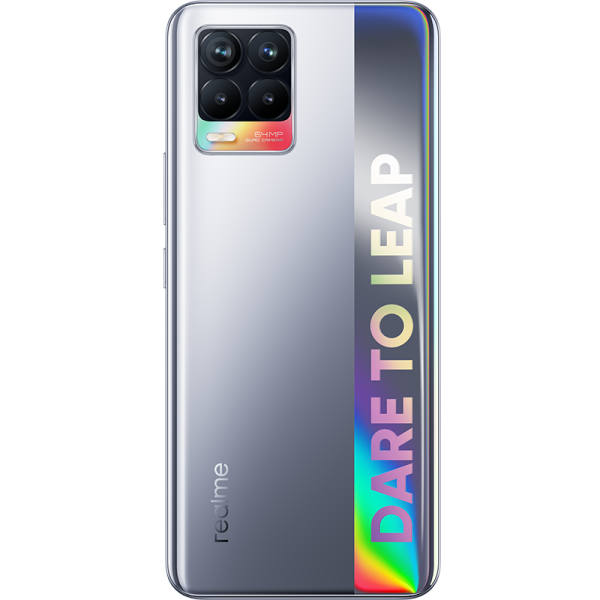 Смартфон Realme 8 64 ГБ, Серебристый, Dual nano SIM детальное изображение - 4