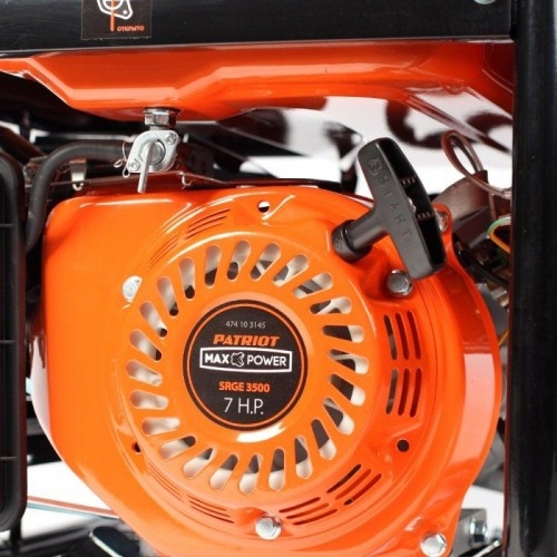 Генератор бензиновый PATRIOT MaxPower SRGE 3500 474103145, 2.5 кВт, Оранжевый детальное изображение - 3