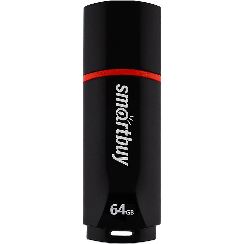 USB Flash накопитель SmartBuy Crown 64 ГБ, черный детальное изображение - 2