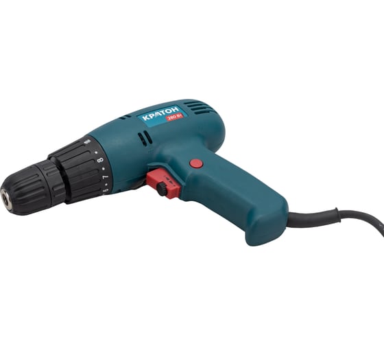 Сетевая дрель-шуруповерт Кратон ESDD-280/16 3 02 01 028, 220 В, 14 Нм, 280 Вт детальное изображение - 2