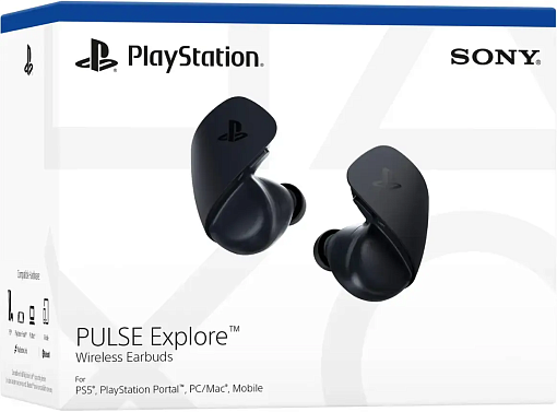 Беспроводные наушники Sony PULSE Explore Wireless Earbuds, Черный детальное изображение - 6