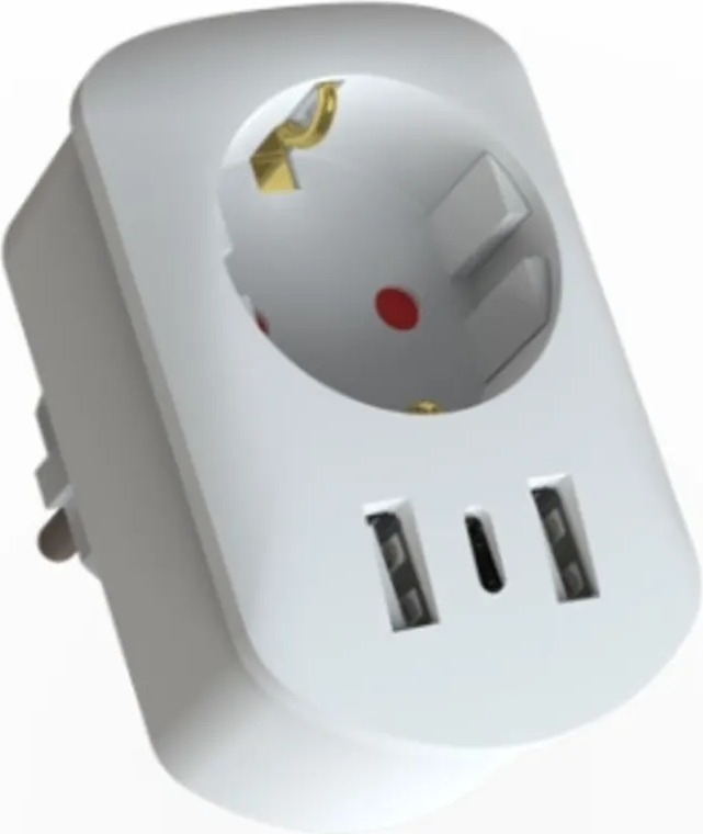 Сетевой фильтр Ritmix RM-012C, 1.2 м, Белый детальное изображение - 1