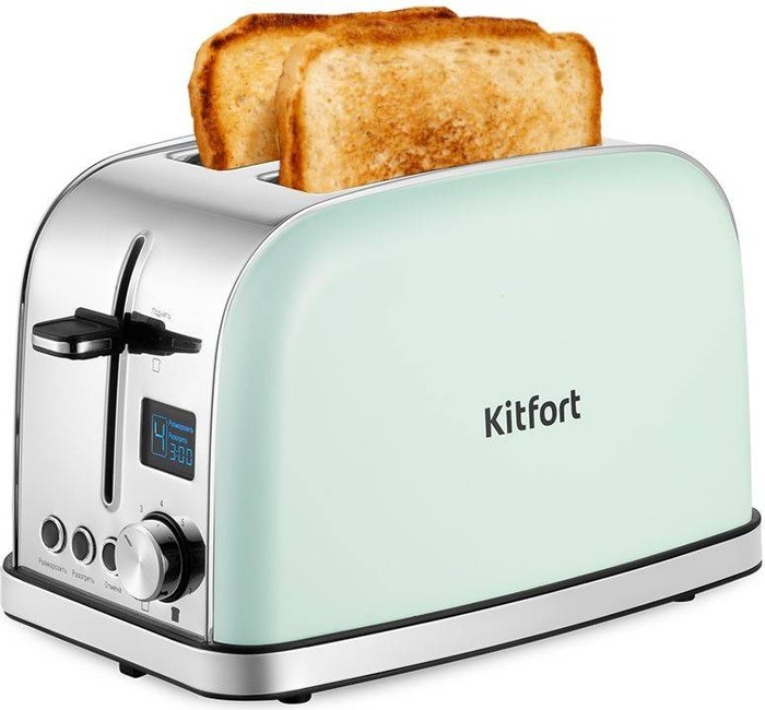 Тостер Kitfort КТ-4098, Зеленый №1
