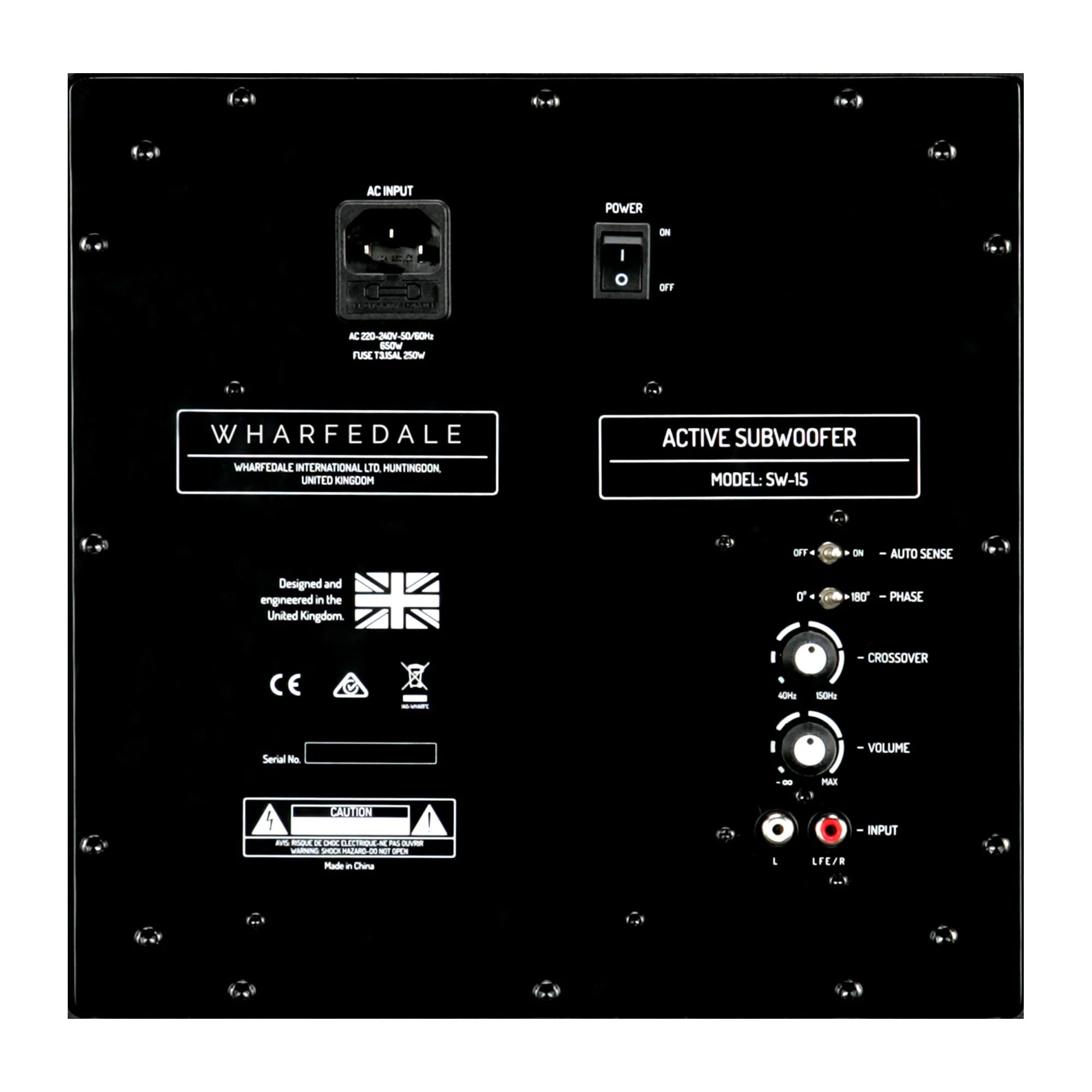Сабвуферы Wharfedale Diamond SW-15, Черный детальное изображение - 5