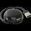 USB-концентратор Defender QUADRO Light, Черный вариант - 1