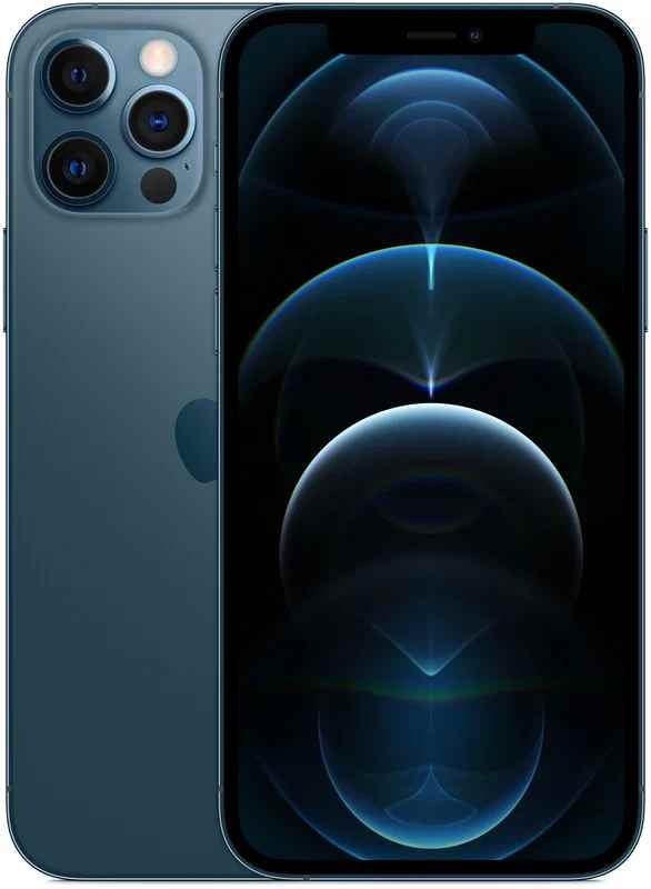 Смартфон Apple iPhone 12 Pro Max 128 Гб, Синий, nano SIM + eSIM детальное изображение - 1