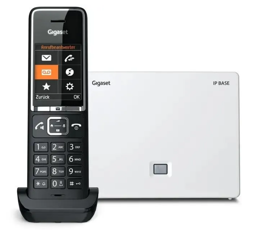 Радиотелефон Gigaset Comfort 550A IP Base, Черный детальное изображение - 2