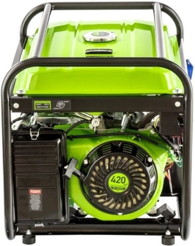 Генератор бензиновый СИБРТЕХ БС-8000Э 94549, 6 кВт, Зеленый детальное изображение - 6