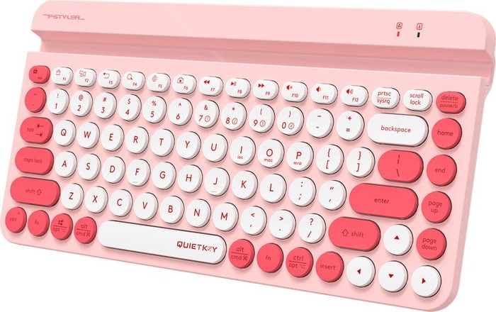 Клавиатура A4Tech Fstyler FBK30, Розовый №3