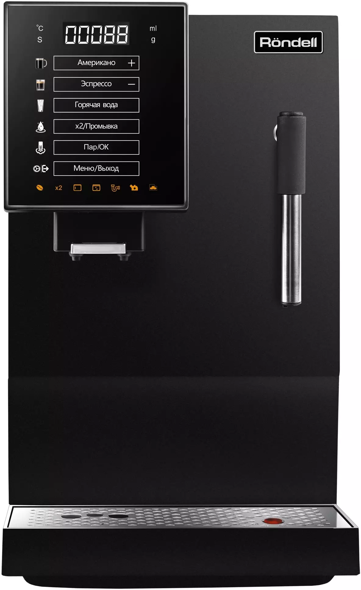 Кофемашина Rondell RDE-1117, Черный детальное изображение - 2