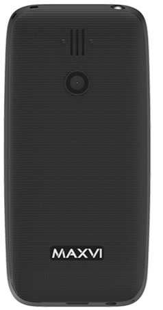 Мобильный телефон MAXVI B110, 32 Мб, Черный, Dual mini-SIM детальное изображение - 2