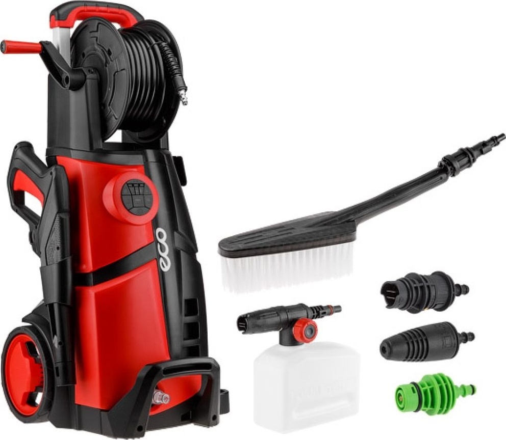 Автомойка ECO HPW-1860RSD HPW1860RSD01, 2.6 кВт, 180 бар, Красный/Черный детальное изображение - 3