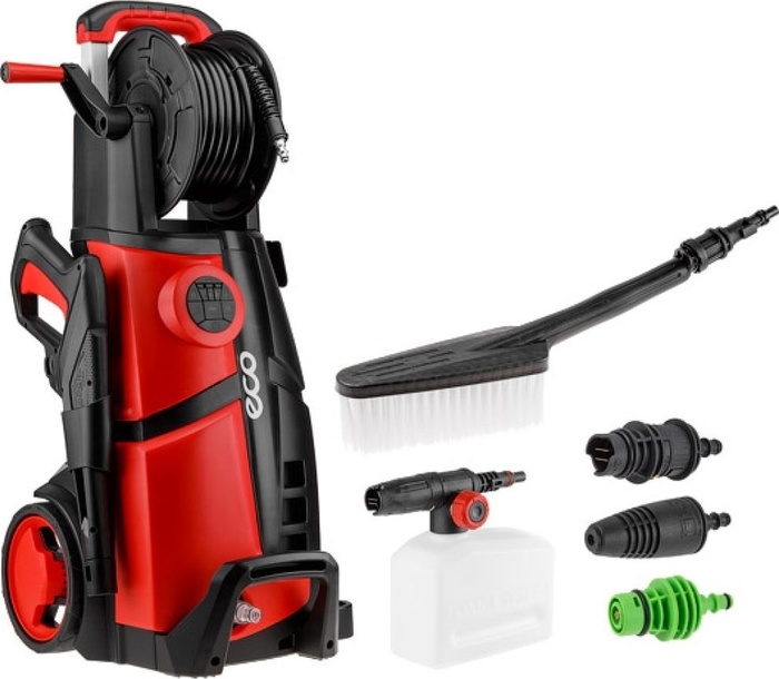 Автомойка ECO HPW-1860RSD HPW1860RSD01, 2.6 кВт, 180 бар, Красный/Черный №3