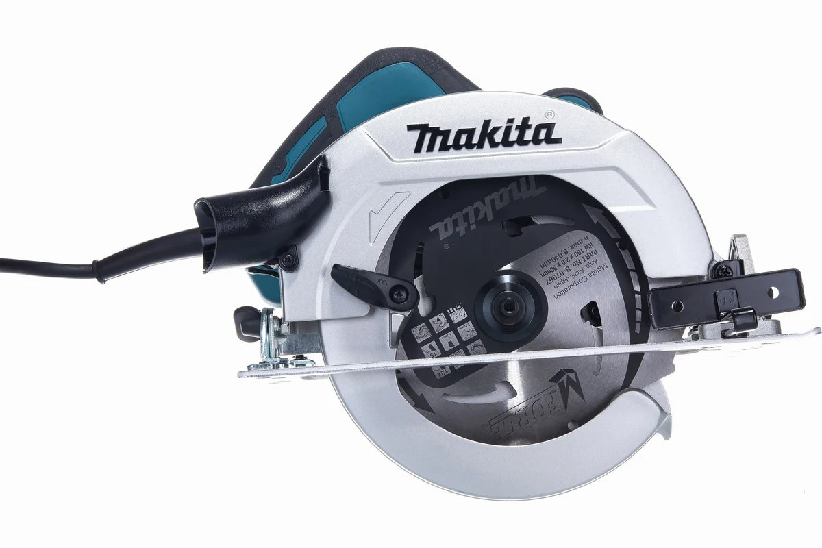 Дисковая пила Makita HS7611K, 190 мм, 5500 об/мин, 1600 Вт детальное изображение - 2