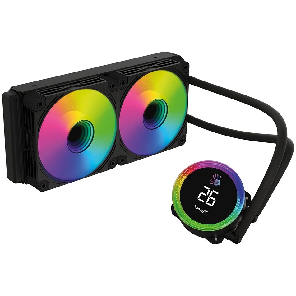 Система жидкостного охлаждения Bloody BD-LC240ARGB2, Белый детальное изображение - 2