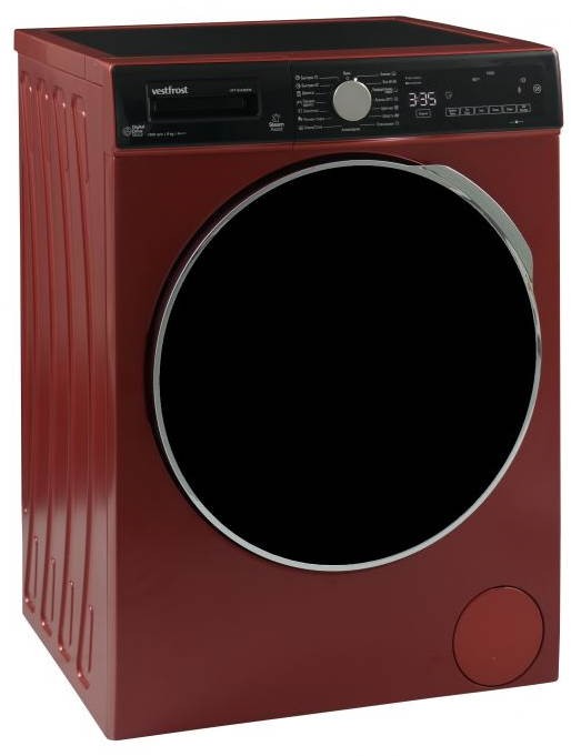 Стиральная машина Vestfrost VFT 8143DDR, Красный детальное изображение - 2