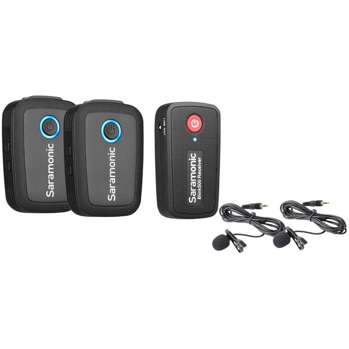 Радиосистема Saramonic Blink500 B2 (RX + 2TX), Черный №6