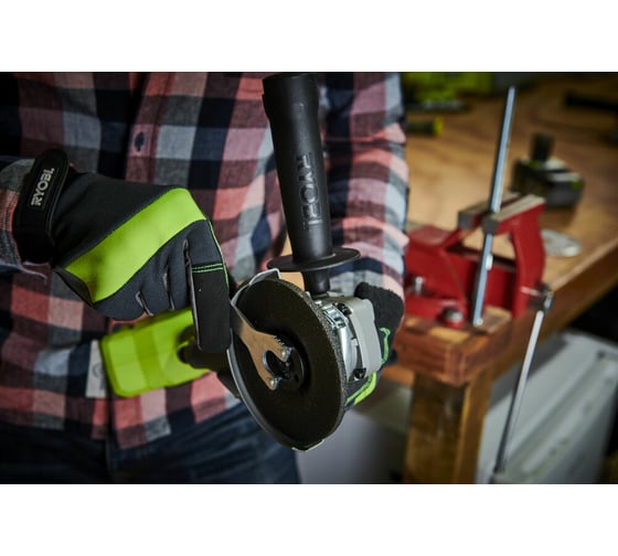 Углошлифмашина Ryobi ONE+ RAG18115-0 5133005402, 115 мм, 9000 об/мин №8