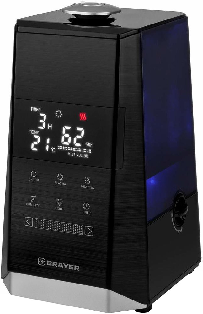 Увлажнитель воздуха Brayer BR4704, Черный детальное изображение - 1