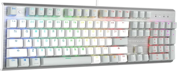 Клавиатура A4Tech Fstyler FS100 Neon, Серый №8