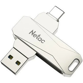 USB Flash накопитель Netac U782C 32 ГБ, белый детальное изображение - 1