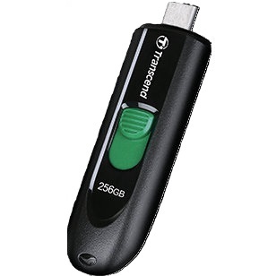 USB Flash накопитель Transcend JetFlash 790C (TS256GJF790C) 256 ГБ, черный детальное изображение - 3