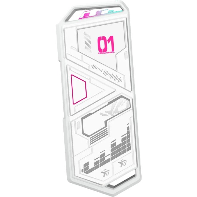 Внешний корпус для SSD M.2 ASUS ROG Strix Arion Hatsune Miku Edition, Белый детальное изображение - 1