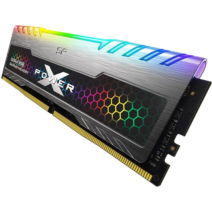 Оперативная память Silicon Power XPower Turbine RGB DDR4 3200MHz, SP016GXLZU320BSB, 16 Гб №2