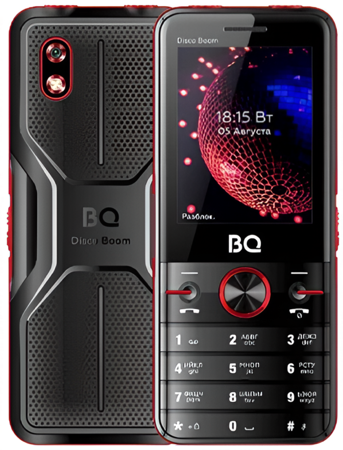 Мобильный телефон BQ 2842 Disco Boom, 32 Мб, Черный/Желтый, Dual mini-SIM №2