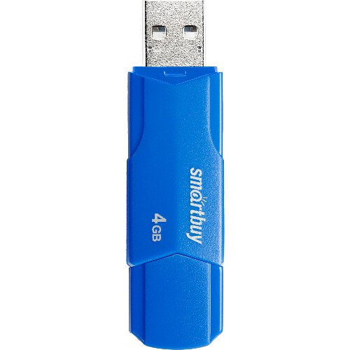 USB Flash накопитель SmartBuy  (SB4 ГБCLU-BU) 4 ГБ, синий детальное изображение - 4