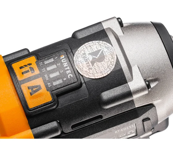 Аккумуляторная дрель-шуруповерт RUNTEC PRO RT-ED133, 18 В, 150 Нм, 2 А·ч детальное изображение - 5