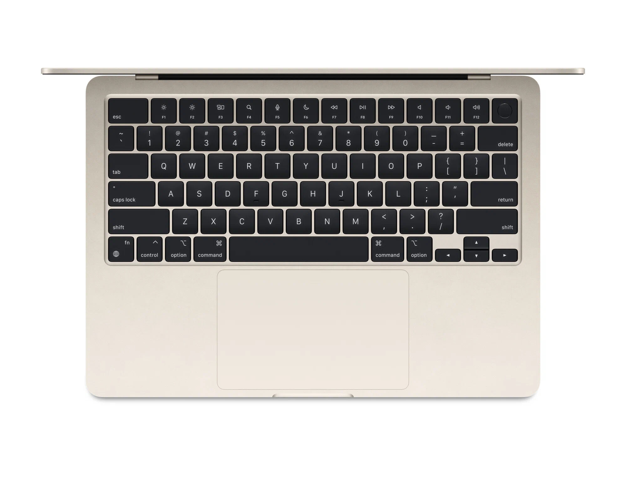 Ноутбук Apple MacBook Air 13 2024, RAM 8 ГБ, Starlight, SSD 512 ГБ, Apple graphics 8-core детальное изображение - 2