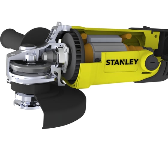 Угловая шлифмашина STANLEY SGM146, 150 мм, 9500 об/мин, 1400 Вт детальное изображение - 3
